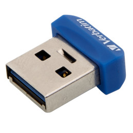 VERBATIM Pendrive, 32GB, USB 3.0, 80/25MB/sec, "NANO STORE ´N´ STAY"