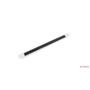 Lanberg kefés panel 1U 19'' rack szekrényhez szürke