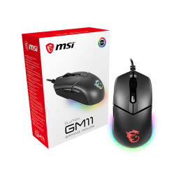 MSI Clutch GM11 optikai gaming egér - fekete