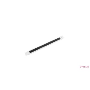 Lanberg kefés panel 1U 19'' rack szekrényhez szürke