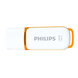 Philips FM12FD75B/00 USB flash meghajtó 128 GB USB A típus 3.2 Gen 1 (3.1 Gen 1) Narancssárga, Fehér