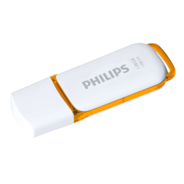 Philips FM12FD75B/00 USB flash meghajtó 128 GB USB A típus 3.2 Gen 1 (3.1 Gen 1) Narancssárga, Fehér