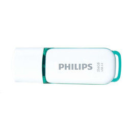 Philips FM25FD75B USB flash meghajtó 256 GB USB A típus 3.2 Gen 1 (3.1 Gen 1) Türkizkék, Fehér