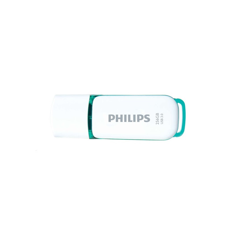 Philips FM25FD75B USB flash meghajtó 256 GB USB A típus 3.2 Gen 1 (3.1 Gen 1) Türkizkék, Fehér