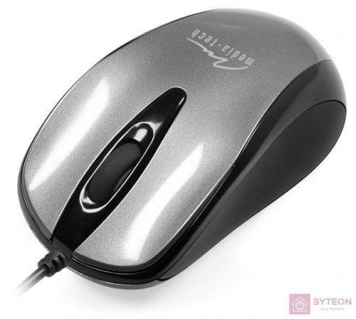 Mouse Media-Tech MT1091S Plano USB - Ezüst