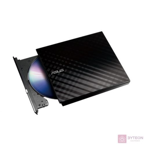 ODD Külső DVD író Asus SDRW-08D2S-U Lite Fekete Dobozos Slim