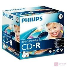 Philips CD-R80 CD-R írható CD lemez 700MB