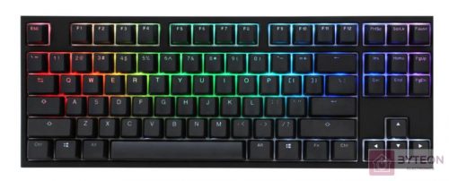 Ducky Channel Ducky One 2 RGB TKL MX Speed Silver Switch RGB keyboard Black HU