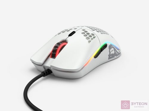 Glorious Model O Gaming Race RGB Matte White