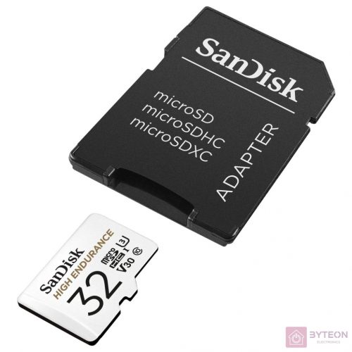 Sandisk 32GB SD micro (SDHC Class 10 UHS-I U3) High Endurance memória kártya