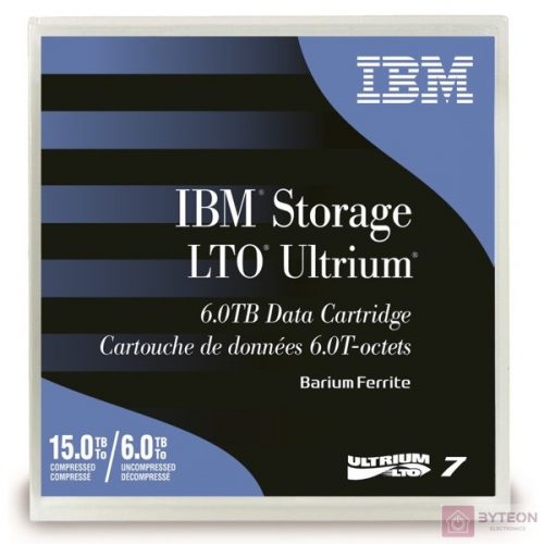 IBM Adatkazetta Ultrium 6TB/15TB LTO7