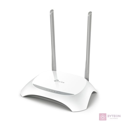 TP-LINK TL-WR850N vezetéknélküli router Egysávos (2,4 GHz) Fast Ethernet Szürke, Fehér