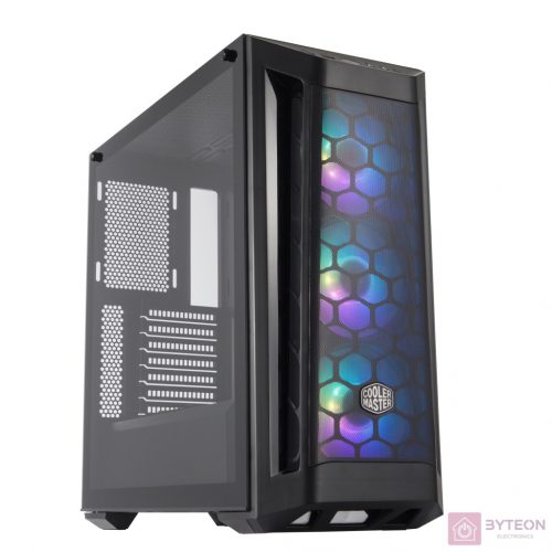 Cooler Master MasterBox MB511 ARGB Midi Tower Fekete