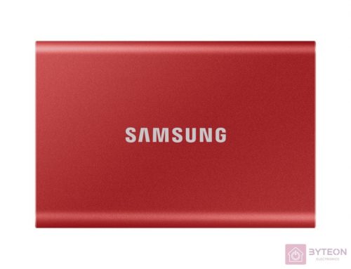 Samsung Portable SSD T7 2TB [USB 3.1/Type-C] - Vörös