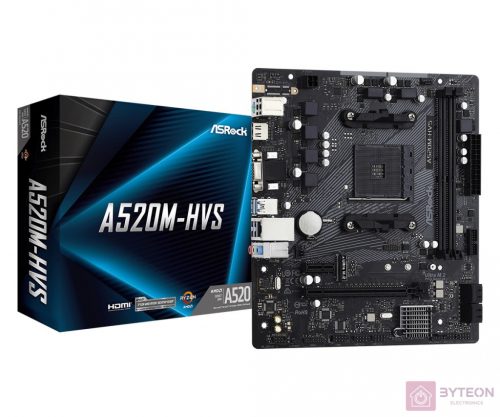 Asrock A520M-HVS (AM4)