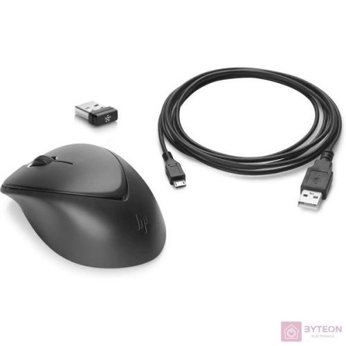 HP Wireless Premium Mouse egér Vezeték nélküli RF Lézer 1200 DPI Kétkezes