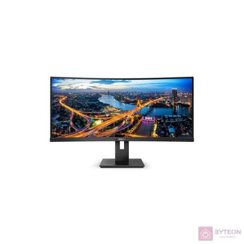 Philips B Line 345B1C/00 számítógép monitor 86,4 cm (34") 3440 x 1440 pixelek Quad HD LCD Fekete