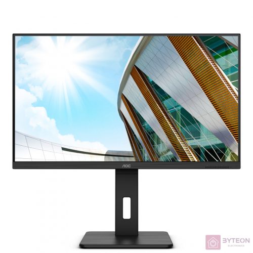 AOC P2 U32P2 számítógép monitor 80 cm (31.5") 3840 x 2160 pixelek 4K Ultra HD LED Fekete