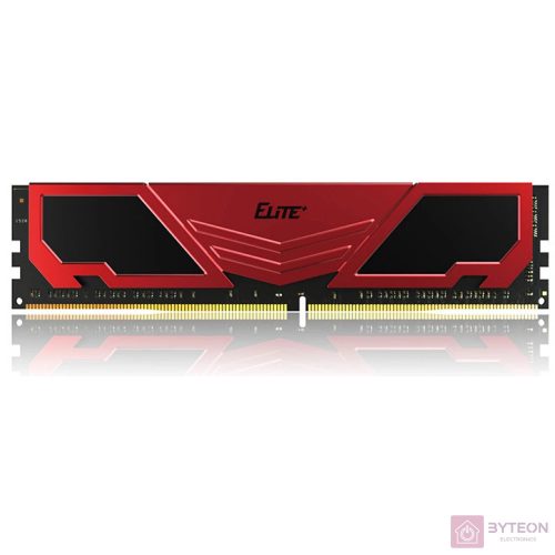 Team Group Elite Plus Red 16GB DDR4 3200Mhz CL22-22-22-52 memóriamodul