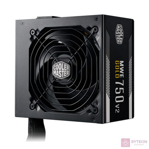 Cooler Master MWE 750W 80+ Gold V2 tápegység 24-pin ATX ATX Fekete