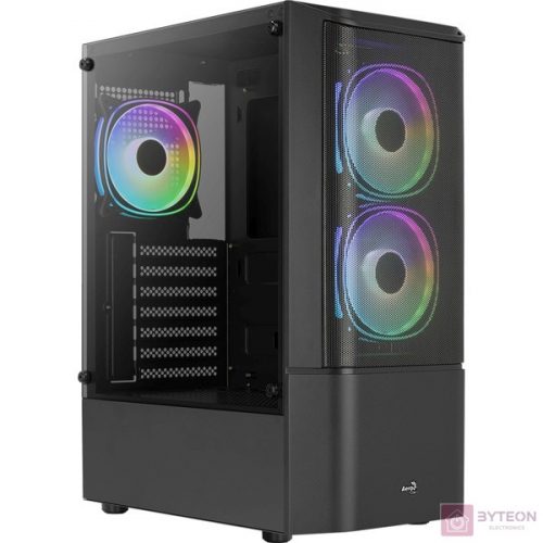 Aerocool Quantum Mesh V2 (Ablakos) - Fekete