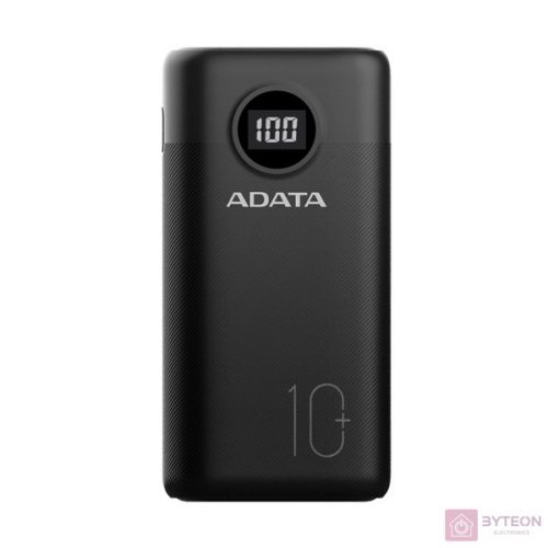 ADATA P20000QCD külső akkumulátor Lítium-polimer (LiPo) 20000 mAh Fekete