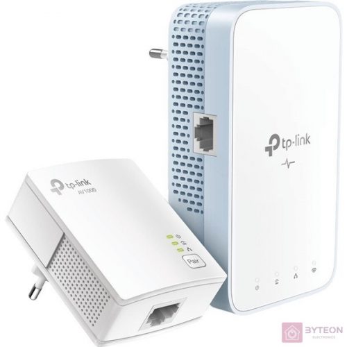 TP-LINK TL-WPA7517 KIT PowerLine adapter 1000 Mbit/s Ethernet/LAN csatlakozás Wi-Fi Fehér