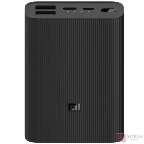 Xiaomi Mi Fast Charge Power Bank 3 10000mAh - Fekete