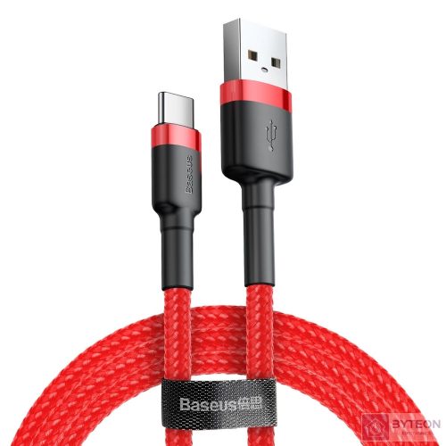 Baseus Cafule USB kábel 0,5 M USB 2.0 USB A USB C Vörös