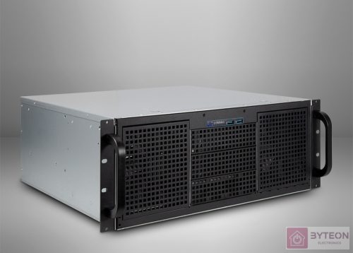 Inter-Tech 4U 40240 Rack Fekete, Szürke