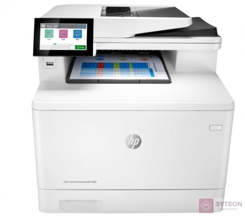 HP Color LaserJet Enterprise M480f Lézer A4 600 x 600 DPI 27 oldalak per perc