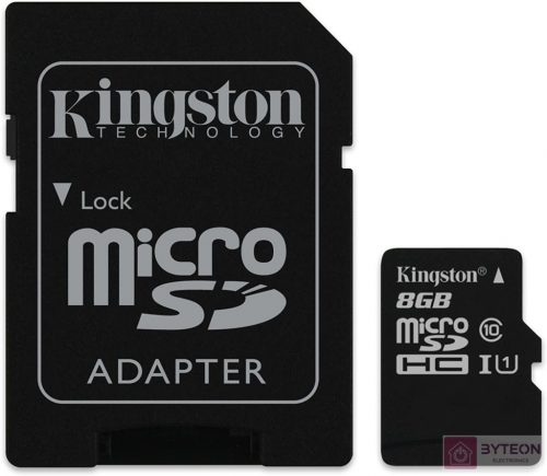 Kingston Technology Industrial memóriakártya 8 GB MicroSDHC UHS-I Class 10