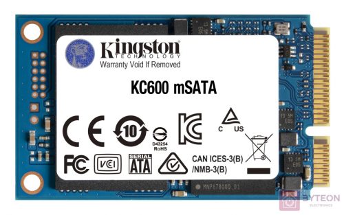 Kingston SSDNow KC600 256GB [mSATA]