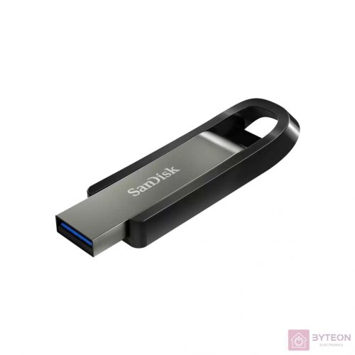 SanDisk Extreme Go USB flash meghajtó 64 GB USB A típus 3.2 Gen 1 (3.1 Gen 1) Rozsdamentes acél