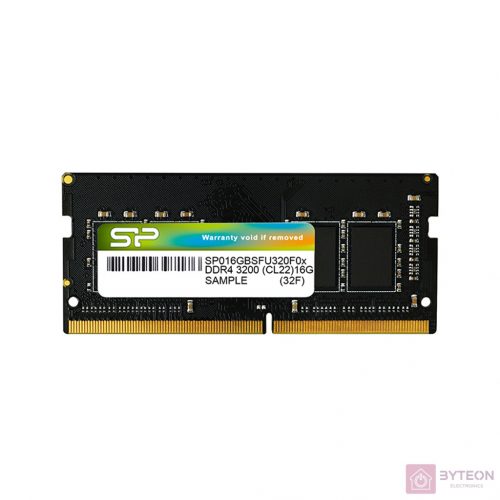 Silicon Power SP016GBSFU320X02 memóriamodul 16 GB 1 x 16 GB DDR4 3200 Mhz