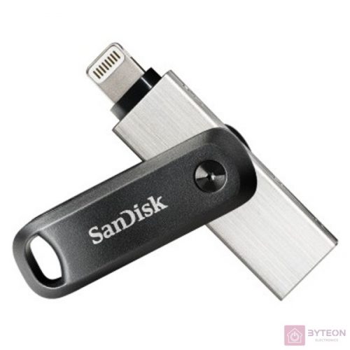 Sandisk iXpand Go 64GB USB 3.0, Lightning szürke-ezüst pendrive