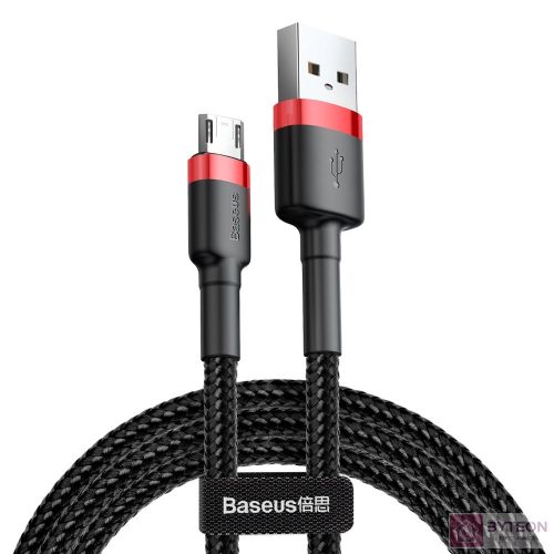 Baseus Cafule USB kábel 2 M USB A Micro-USB A Fekete, Vörös