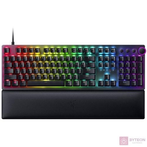 Razer Huntsman V2 billentyűzet USB QZERTY Amerikai angol Fekete