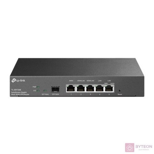 TP-LINK TL-ER7206 vezetékes router Gigabit Ethernet Fekete