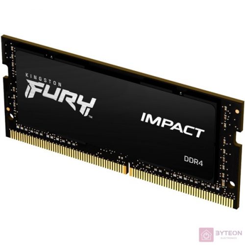 Kingston Technology FURY Impact memóriamodul 8 GB 1 x 8 GB DDR4 3200 Mhz