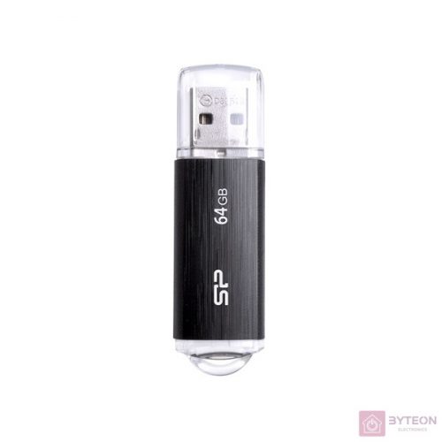 Silicon Power Ultima U02 USB flash meghajtó 64 GB USB A típus 2.0 Fekete