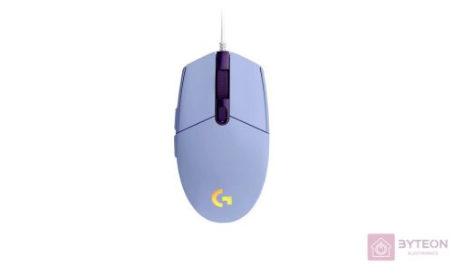 Logitech G G203/G102 Lightsync Lilac egér - Lila