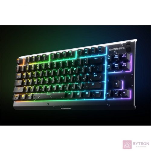 Steelseries Apex 3 TKL billentyűzet USB QWERTY Angol Fekete