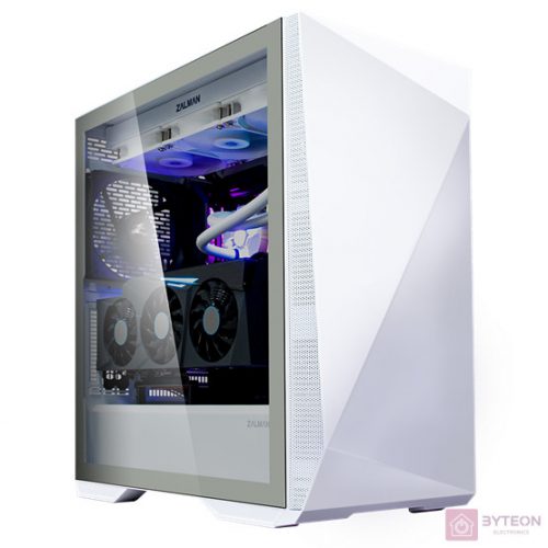 Zalman Z3 Iceberg White Midi Tower Fehér