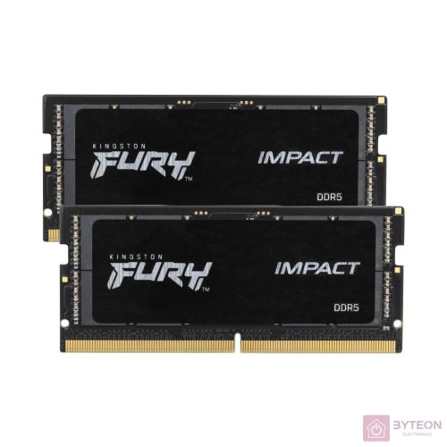 Kingston Technology FURY Impact memóriamodul 32 GB 2 x 16 GB DDR5 4800 Mhz