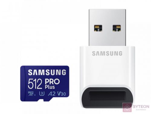 Samsung PRO Plus 512 GB MicroSDXC UHS-I Class 10