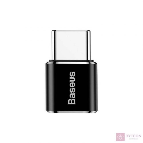 Baseus Micro USB-C - USB adapter (fekete)