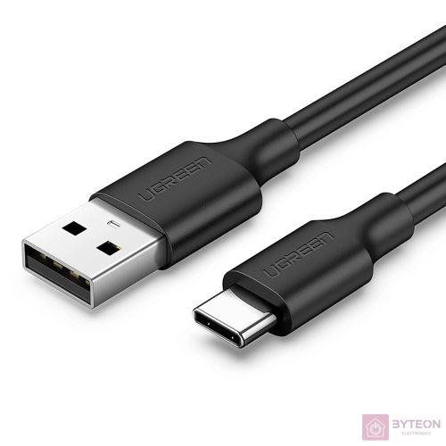 UGREEN nickel USB-C cable 0,25m black