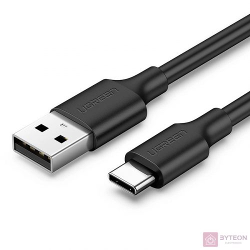 USB-USB-C UGREEN kábel 1,5 m (fekete)