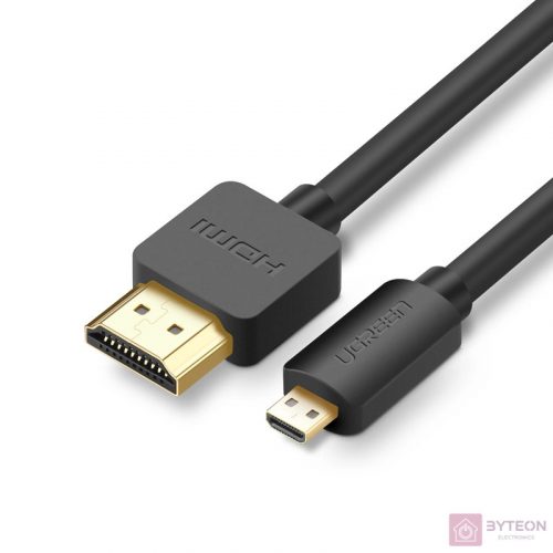 UGREEN micro HDMI - HDMI kábel, 4K 3D, 2m (fekete)